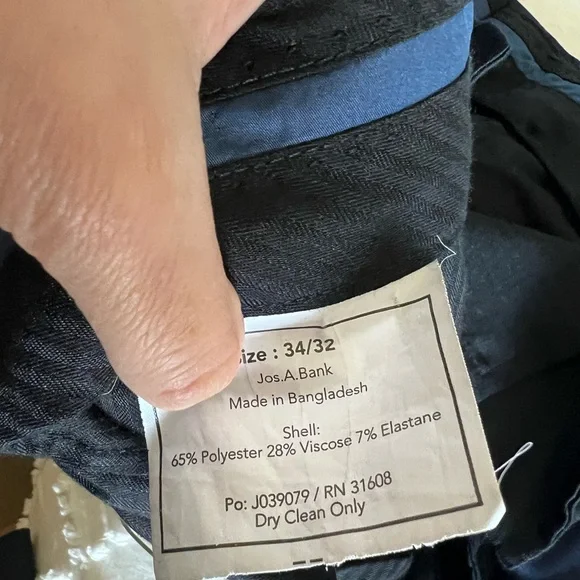 Jos. A. Bank Navy Men's Blazer and Pants